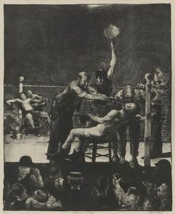 Between Rounds, First Stone by George Wesley Bellows