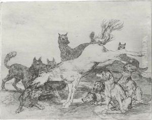 No Se Convienen by Francisco Goya Fuendetodos
