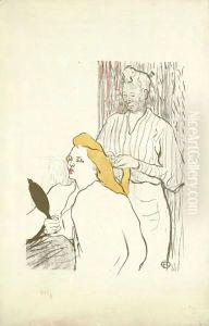 Le Coiffeur by Henri De Toulouse-Lautrec