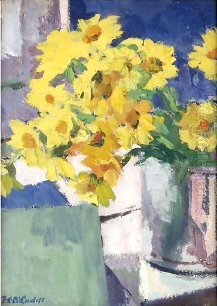 Corn Marigolds - view 1