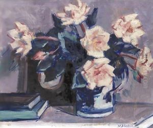 Roses 3 by Francis Campbell Boileau Cadell