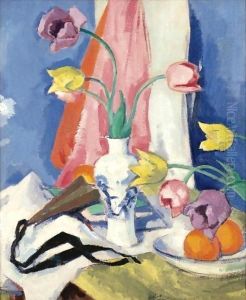 Tulips by Samuel John Peploe
