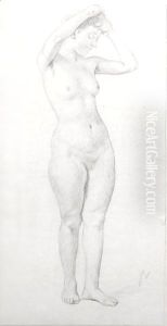 Femme Debout by Felix Edouard Vallotton