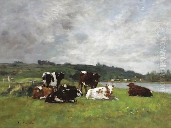Vaches Au Paturage - view 1