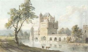 Castle By A River Castle By A River