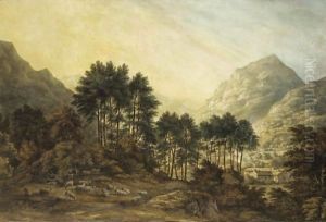 Borrowdale, West Cumberland by John Glover