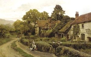 The Broken Cart by Edward Henry Holder
