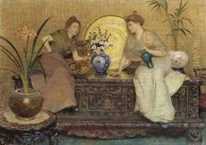 The Gossip by Hector Caffieri