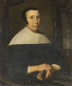 Portrait Of A Prioress, Seated Before A Window, With Her Thumb In A Prayer Book
