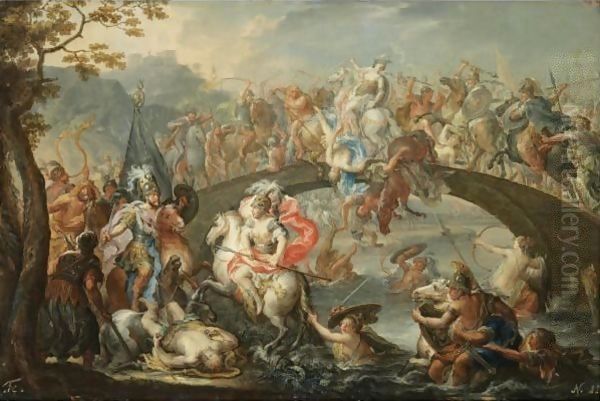 The Battle Of The Amazons - view 1