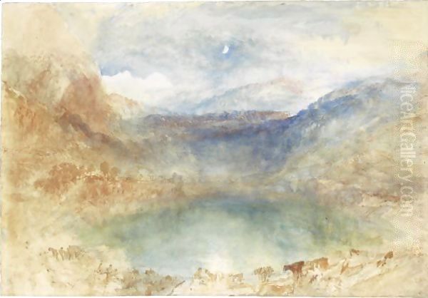 A Swiss Lake, Lungernzee - view 1