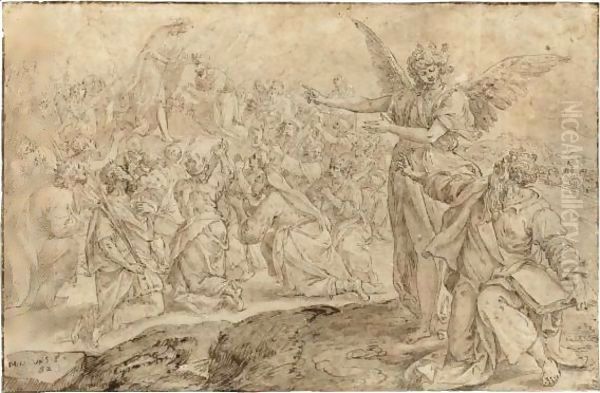 Esdras And The Angel On Mount Sion - view 1
