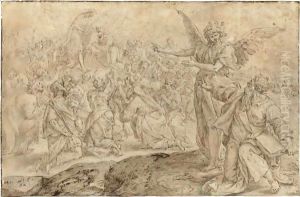 Esdras And The Angel On Mount Sion