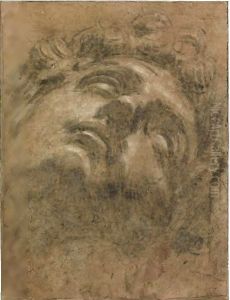 Study Of The Head Of Giuliano De' Medici, After Michelangelo