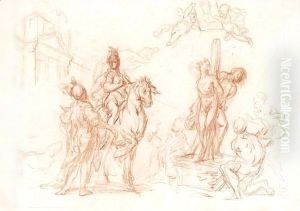 Clorinda Interceding To Save Olindo And Sofronia From The Stake