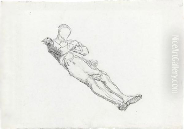 Study Of A Dead Soldier - view 1