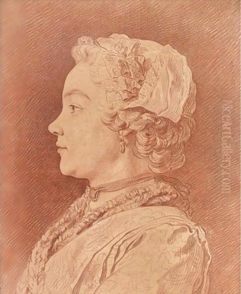 Profile Portrait Of Madame Van Loo - view 1