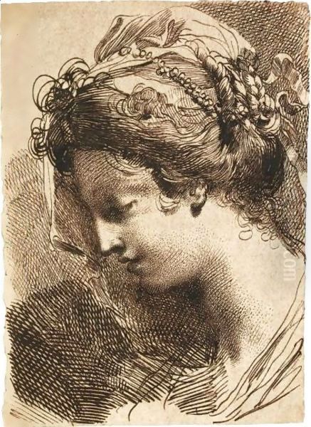 Head Of A Young Woman - view 1