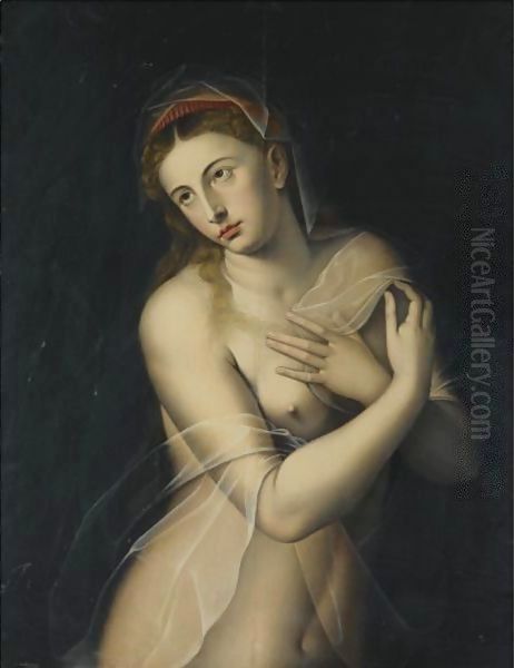 A Female Nude, Possibly Bethsheba - view 1