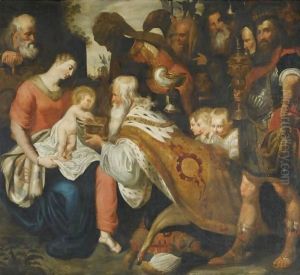 The Adoration Of The Magi 2 by (studio of) Rubens, Peter Paul
