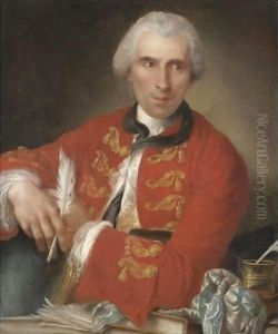 Portrait Of A Gentleman, Half Length, Said To Be A Member Of The French Academy In Rome Portrait Of A Gentleman, Half Length, Said To Be A Member Of The French Academy In Rome