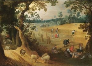 An Allegory Of Summer by Abel Grimmer