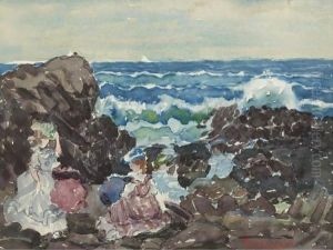 Surf, Cohasset by Maurice Brazil Prendergast