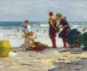 The Bathers 3 by Edward Henry Potthast