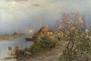 Dusk On The River Aa