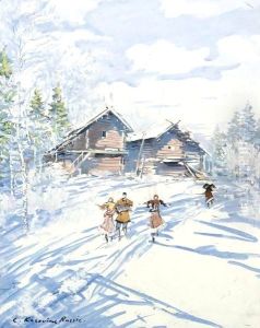 Russian Winter Scene