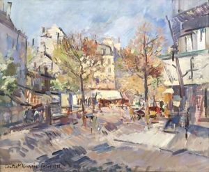 Autumn In Paris by Konstantin Alexeievitch Korovin