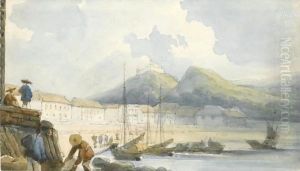 Chinese Boatmen At Macao