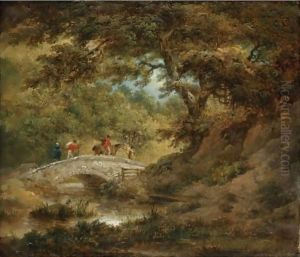 A Woodland Scene by George Morland