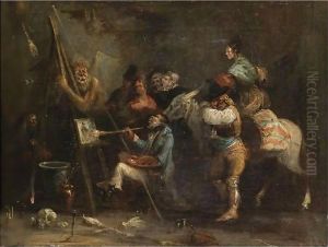 La Critica (The Critique) by Leonardo Alenza Y Nieto
