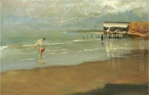 Playa De Galicia (Beach In Galicia)