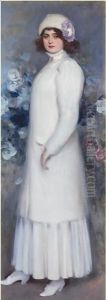 La Inglesa (The English Lady) by Ramon Casas