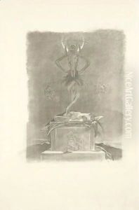 Le Sacrifice (Les Sataniques) by Felicien Rops