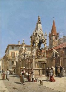 The Arche Scaligere, Verona