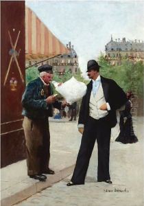 Le Livreur by Jean-Georges Beraud