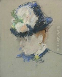 Tete D'Anglaise by Berthe Morisot