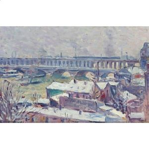 La Seine by Maximilien Luce