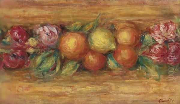 Panneau De Fruits Et Fleurs - view 1