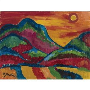 Oberstdorf (Upper Village) by Alexei Jawlensky