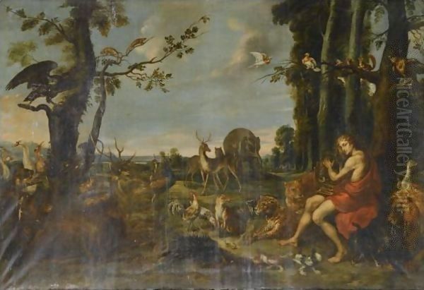 Orpheus Charming The Animals - view 1