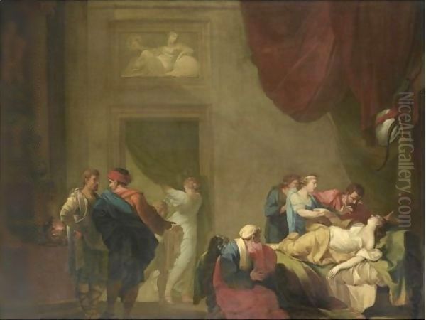 The Death Of Lucretia - view 1