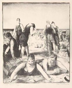 Bathing Beach by George Wesley Bellows