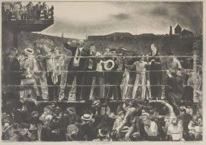 Introducing George Carpentier by George Wesley Bellows