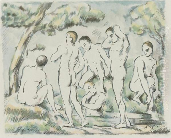 The Small Bathers - view 1
