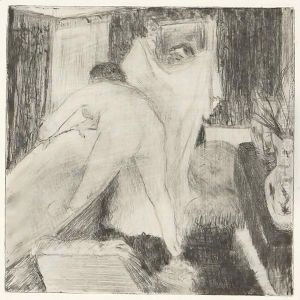 La Sortie Du Bain 4 by Edgar Degas
