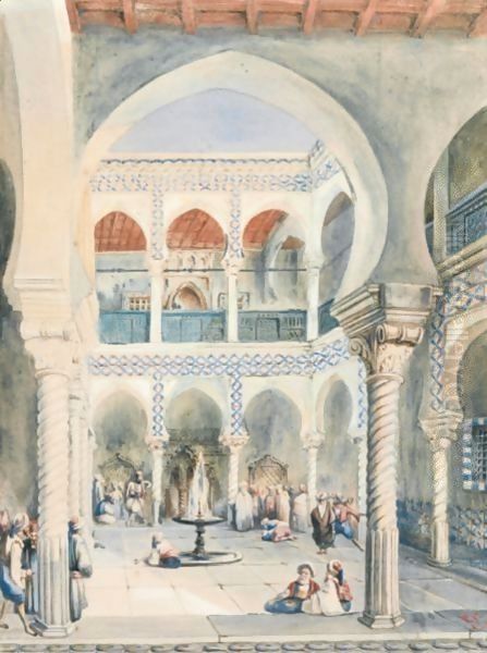 A Party In Djenina Palace, Alger - view 1